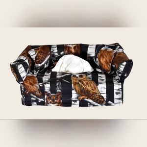 Owls Tissue Sofa Box Cover
